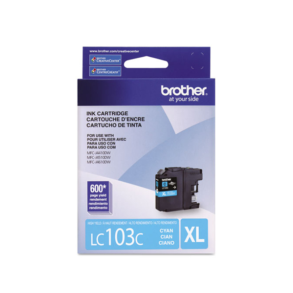 BROTHER - TINTA BROTHER LC103C CYAN (LC103C)