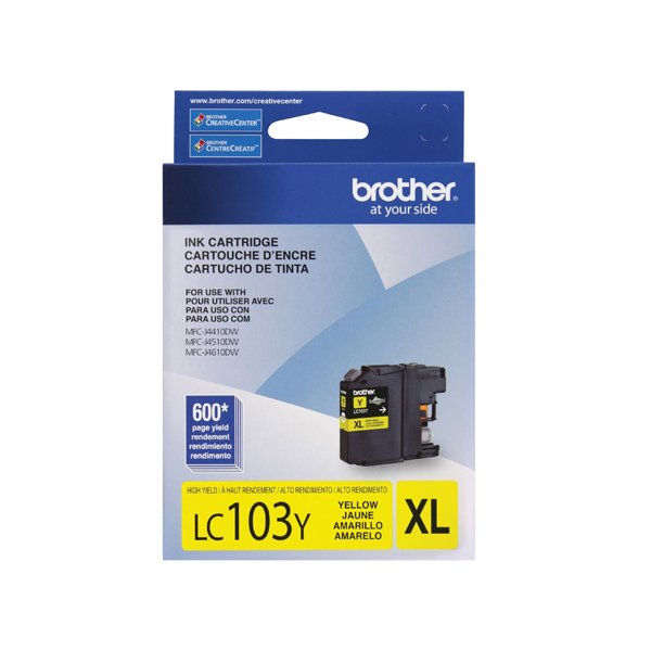 BROTHER - TINTA BROTHER LC103Y AMARILLO (LC103Y)