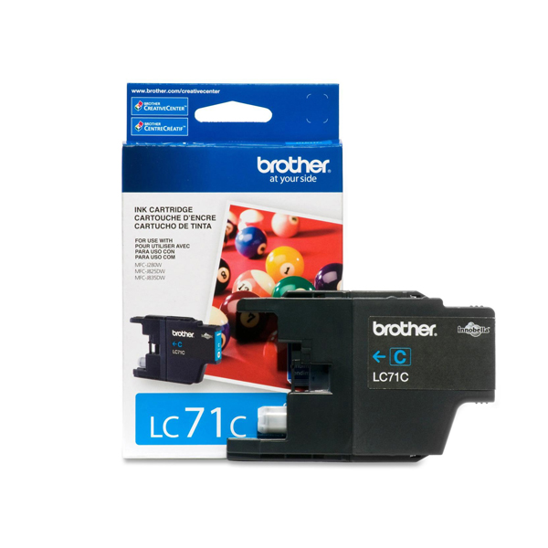 BROTHER - TINTA BROTHER LC71C CYAN (LC71C)