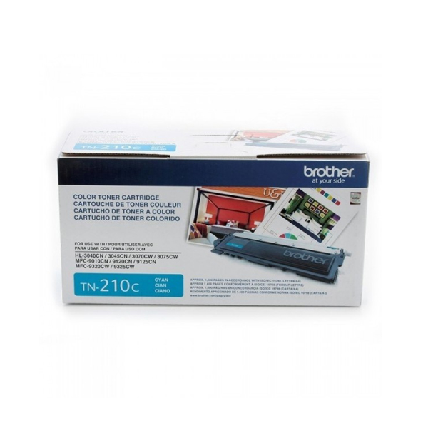 BROTHER - TONER LASER CYAN TN-210C 1400 PAGINAS (TN210C)