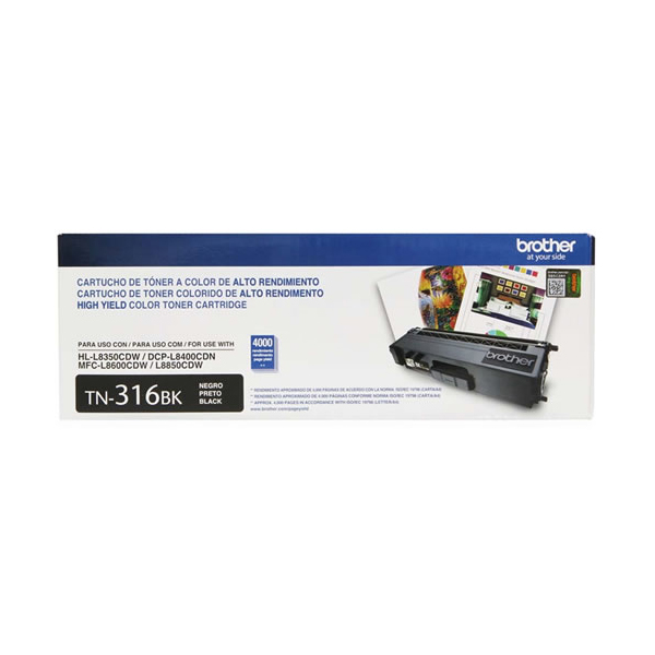 BROTHER - TONER TN-316BK MFC-L8850DW 3500 PAG. (TN316BK)