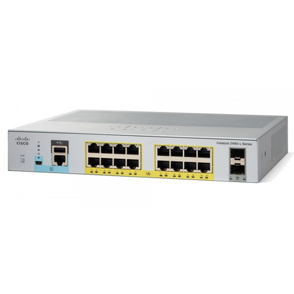 CISCO - CATALYST 2960L-16TS-LL SWITCH 16X10/100 DESKTOP SFP (WS-C2960L-16TS-LL)