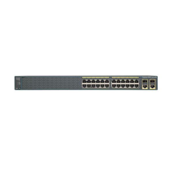 CISCO - SWITCH 2960 24P PLUS POE (WS-C2960+24PC-S)