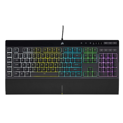 CORSAIR - TECLADO K55 PRO RGB USB WIRED BLACK (CH-9226765-NA)
