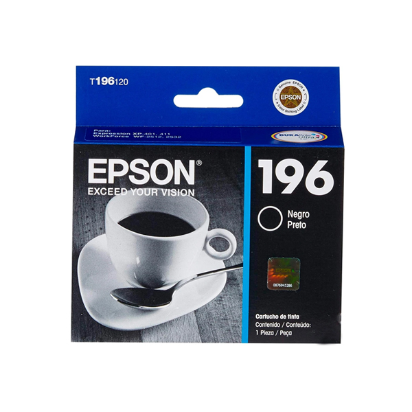EPSON - BLACK 196 INK CARTRIDGE - XPRESSION XP-401 (T196120-AL)