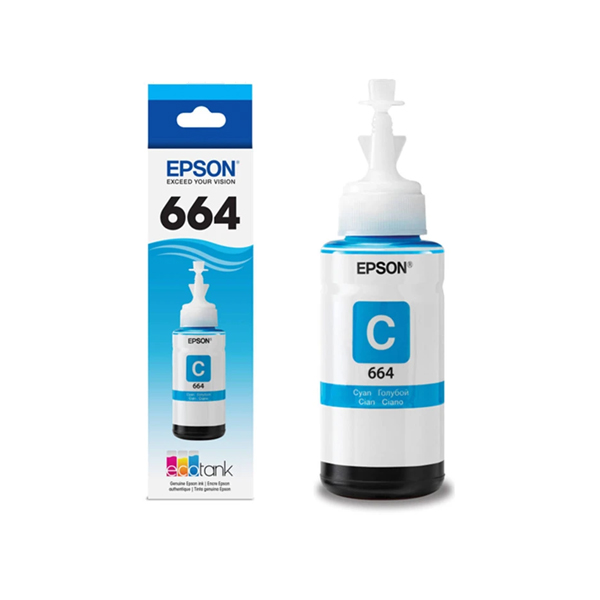 EPSON - BOTELLA DE TINTAS CYAN (T664220-AL)