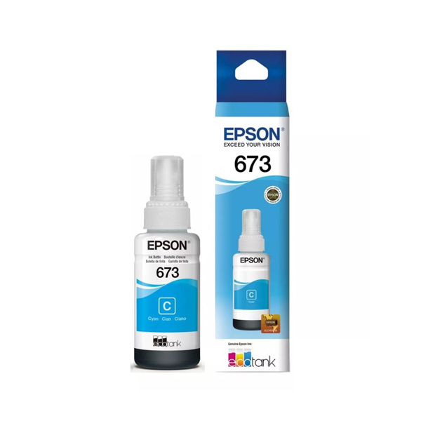 EPSON - BOTELLA DE TINTAS CYAN (T673220-AL)