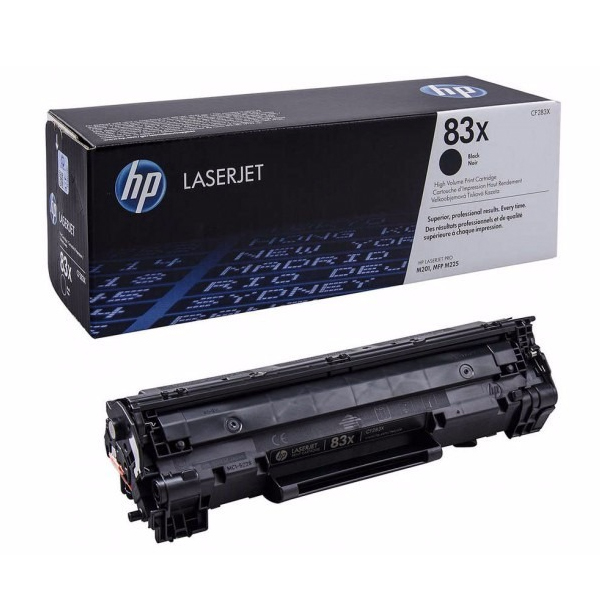 HP - TONER LASER ORIGINAL LASERJET 83X DE ALTA CAPACIDAD NEGRO (CF283X)