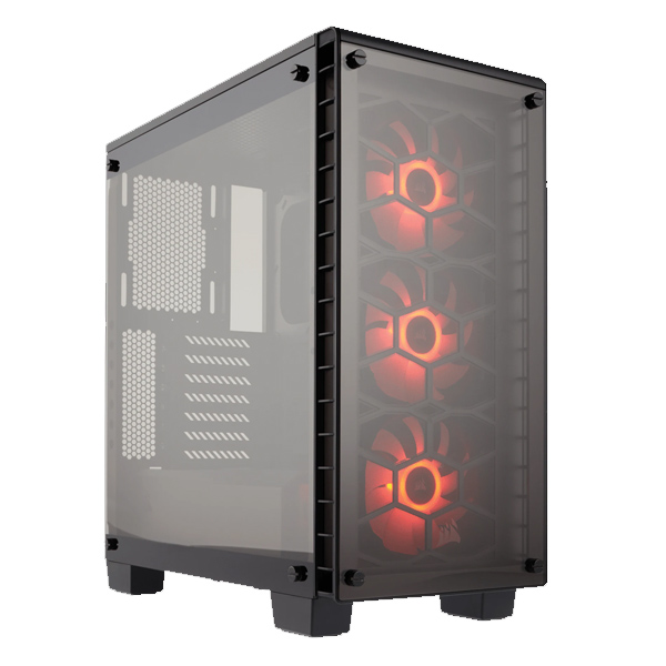 CORSAIR - GABiNETE CRYSTAL 460X GAMING 3 LED RGB FRONT 120MM ATX (CC-9011101-WW)