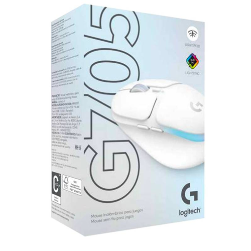 LOGITECH - G705 WIRELESS GAMING MOUSE WHITE (910-006366)