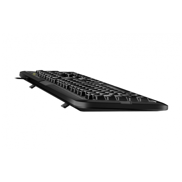 GENIUS - TECLADO ALAMBRICO KB-118 USB NEGRO ANTIDERRAME (31300010401)