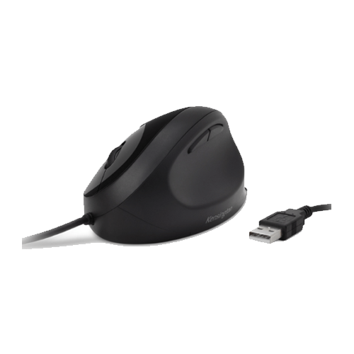 KENSINGTON - MOUSE ERGONOMICO CONEXION USB CLICK SILENCIOSO (K75403)