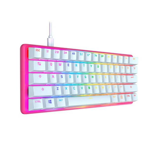 HYPERX - ALLOY ORIGINS 60 PINK MECHANICAL GAMING KEYBOARD (572Y6AA)