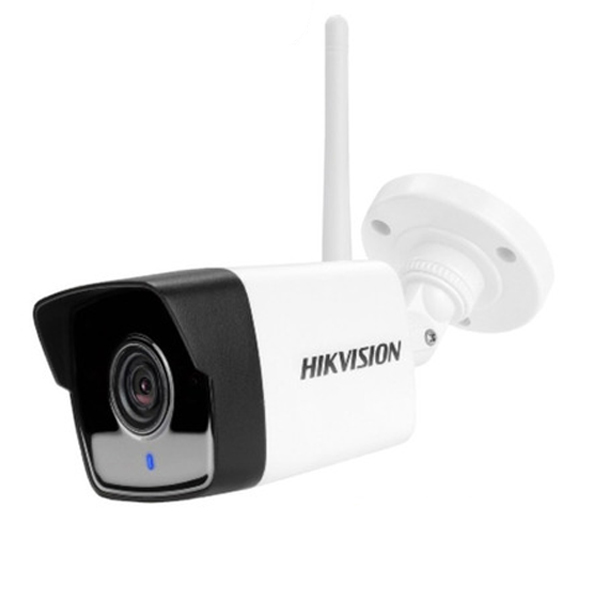 HIKVISION - MINI BULLET WIFI 2MP LF 2.8MM DWDR IR 30MT IP66 POE (DS-2CD2021G1-IW2.8MM)