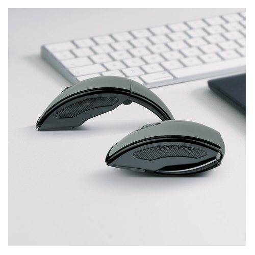 KLIP XTREME - MSE WLS FOLDABLE KMW-375GR 2.4 GHZ GRAY NANO DNGL (KMW-375GR)