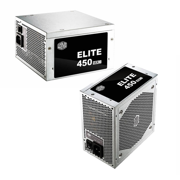 COOLER MASTER -  ELITE V3 450W 80+ PLUS WHITE CERTIFICADA PFC (MPW-4501-ASAAN-WO)