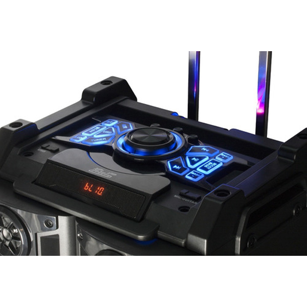 KLIP XTREME - KLIPX PARLANTE KARAOKE 6000W C/2MIC/CONTROL BLUETOOTH LED  (KWS-920 )