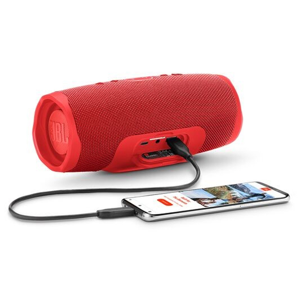 JBL - JBL PARLANTE BLUETOOTH CHARGE 4 ROJO  (JBLCHARGE4REDAM )