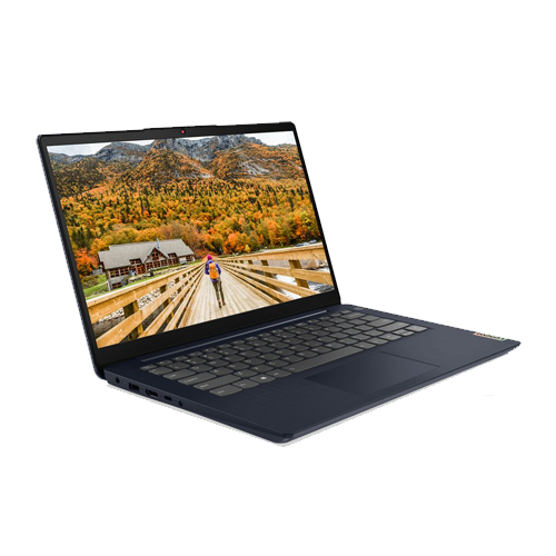 LENOVO - AMD R3 5300 8GB 512GB SSD 14INCH WIN10HOME BLUE (82KT00BRCL)