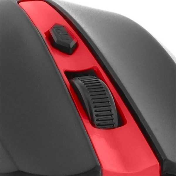 XTECH - MOUSE INALAMBRICO 1600DPI 4 BOTONES ROJO (XTM-310RD)