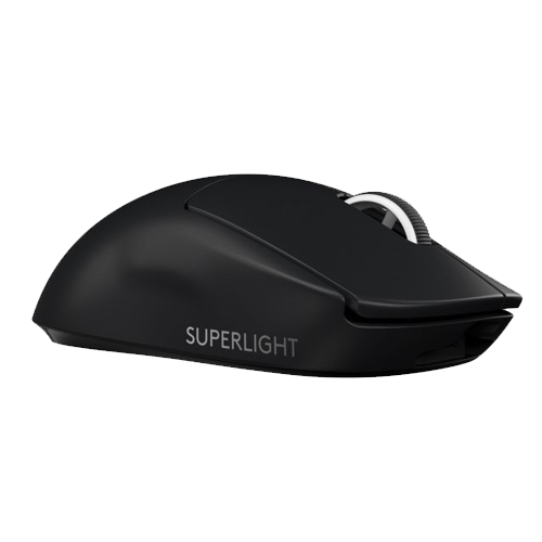 LOGITECH - MOUSE GAMING PRO X SUPERLIGHT LIGHTSPEED BLACK (910-005879)