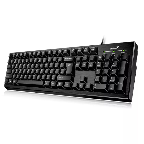 GENIUS - TECLADO USB SMART KB-102 PERSONALIZABLE - ANTIDERRAME (31300007401)