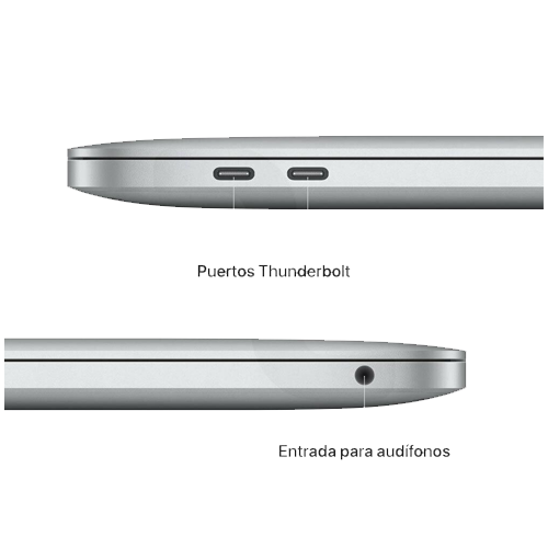 APPLE - APPLE MACBOOK PRO 13, CHIP M2, 8 GB RAM, 512GB SSD, 2022, SPACE GRAY (MNEJ3CI/A)