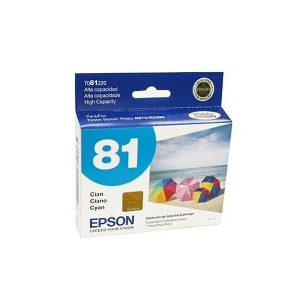 EPSON - CARTUCHO DE TINTA CYAN 81 ALTA CAPACIDAD (T081220-AL)