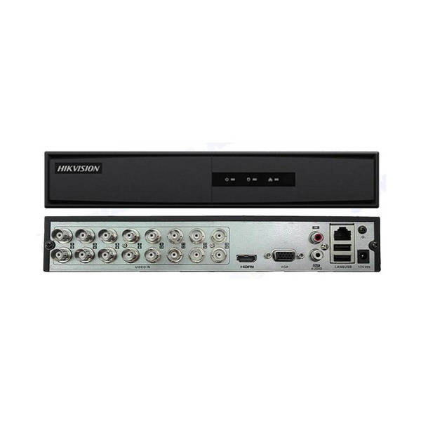 HIKVISION - DVR 720/1080P LITE 16CH+2IP 1HDD H265+ 1MP / 2MP 15FPS/S (DS-7216HGHI-K1)