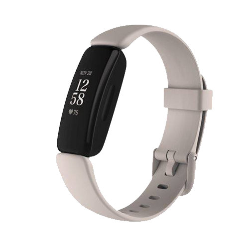 FITBIT - TRACKER INSPIRE 2 LUNAR COLOR BLANCO  DE SILICONA (FB418BKWT)