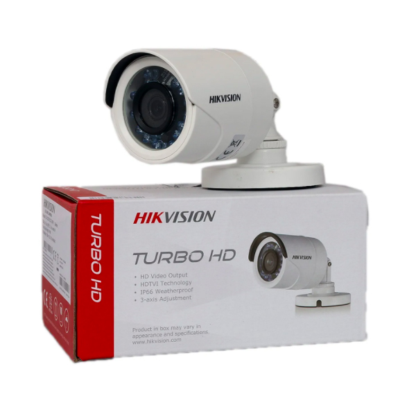 HIKVISION - BULLET TURBO 720P 2.8MM IR 20M EXTERIOR IP66 (DS-2CE16C0T-IRPF(2.8MM))