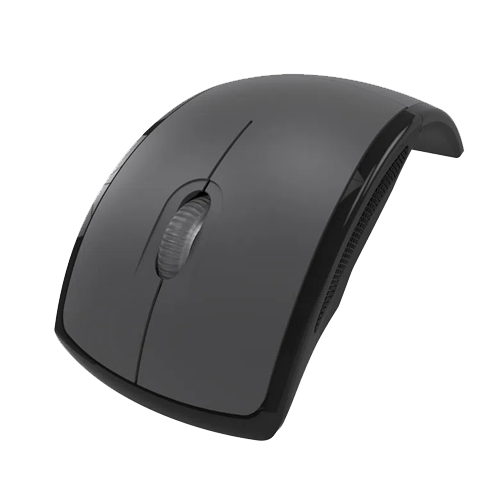 KLIP XTREME - MSE WLS FOLDABLE KMW-375GR 2.4 GHZ GRAY NANO DNGL (KMW-375GR)