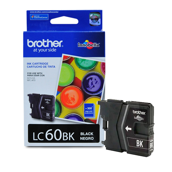 BROTHER - TINTA  BROTHER LC60BK NEGRO (LC60BK)