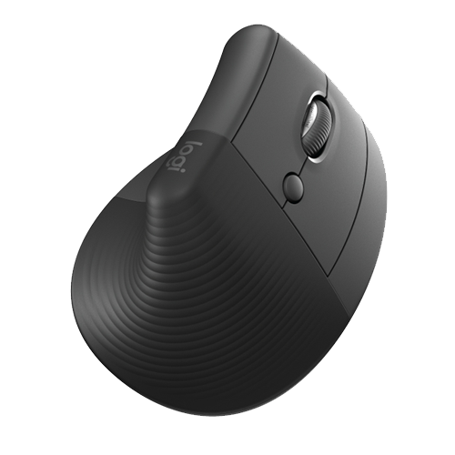 LOGITECH - MOUSE LIFT VERTICAL ERGONOMIC GRAPHITE (910-006466)