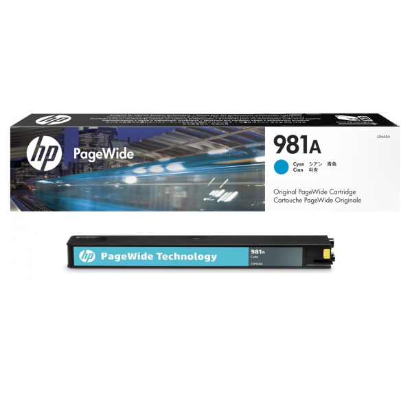 HP - TONER LASER CYAN 981A (J3M68A)