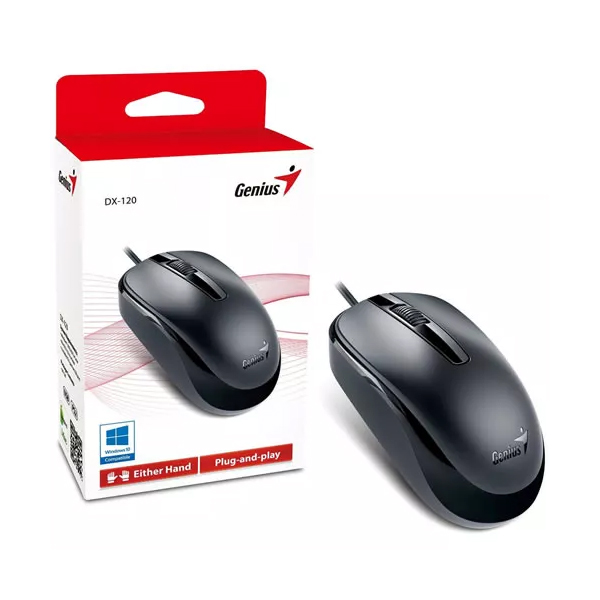 GENIUS - MOUSE DX-110 USB OPTICO NEGRO (31010116100)