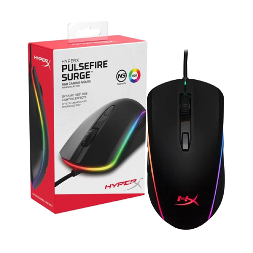 HYPERX - MOUSE PULSEFIRE SURGE RGB GAMING (HX-MC002B)