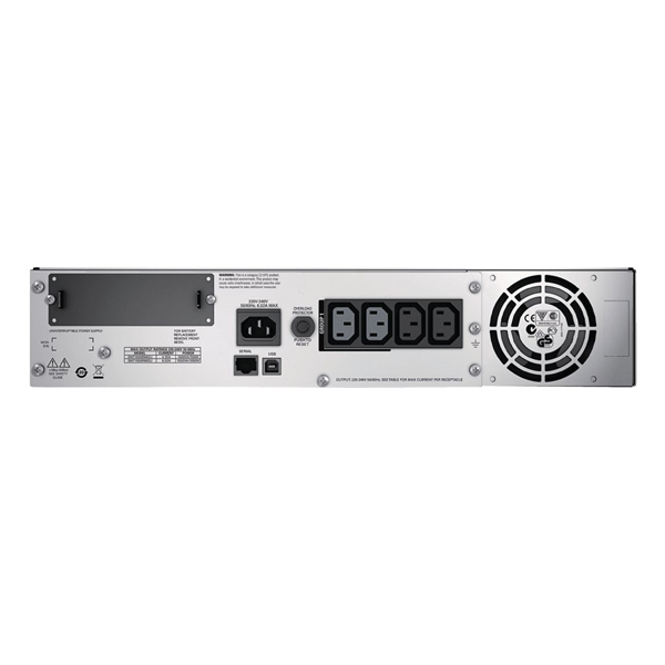 APC - UPS 1.000VA 230V / INTERACTIVA / REGULADOR / RACK / POWER CHUTE (SMT1000RMI2U)