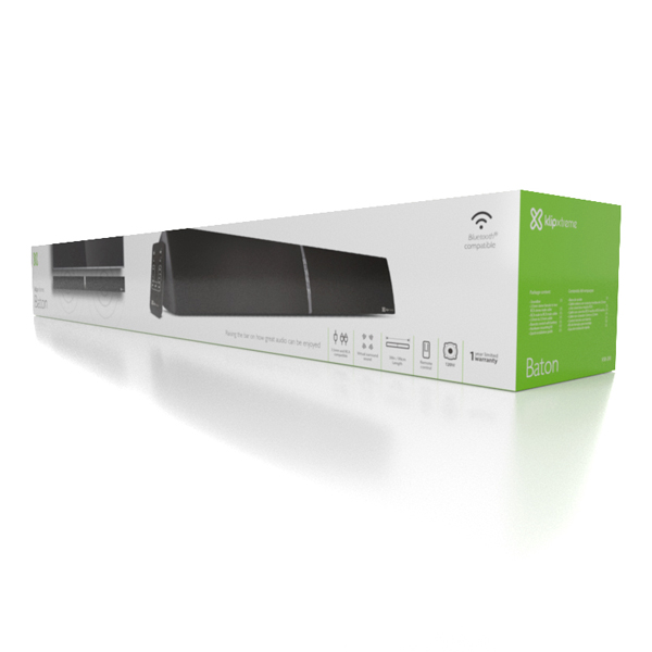 KLIP XTREME - KLIPX  BARRA DE SONIDO 2,0/40W/RCA,3,5MM,SD,USB/BT/CTRL REMO (KSB-200 )