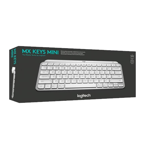 LOGITECH - MX KEYS MINI SPANISH PALE GREY (920-010477)