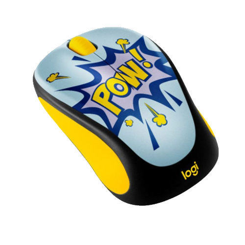 LOGITECH - M317C WIRELESS MOUSE POW 2.4GHZ NANO RECEP (910-006122)