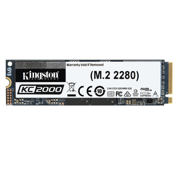KINGSTON - SSD 1TB   M.2 2280 3200 / 2200MB/S L/E NVME PCIE GEN3.0 X4 (SKC2000M8/1000G)