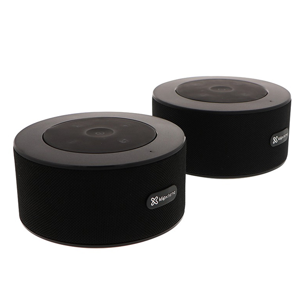 KLIP XTREME - KLIPX DOS PARLANTES BLUETOOTH STEREO CONEXION TWS NEGRO  (KWS-015 )