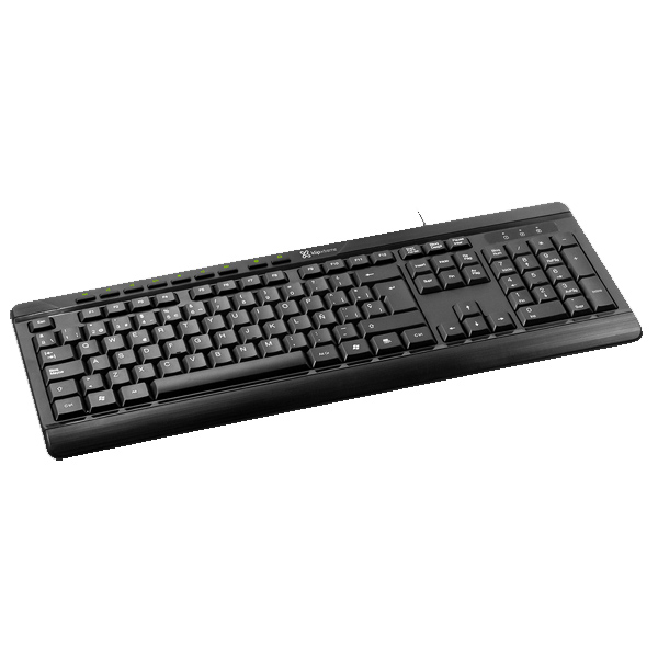 KLIPX COMBO TECLADO + MOUSE ALAMBRICO ESP USB (KCK-251S)