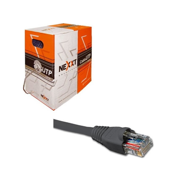 NEXXT - PATCH CORD CAT5E 90CM GRIS (AB360NXT01)