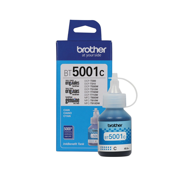 BROTHER - CARTUCHO DE TINTA CYAN 5000 PAGINAS (BT5001C)