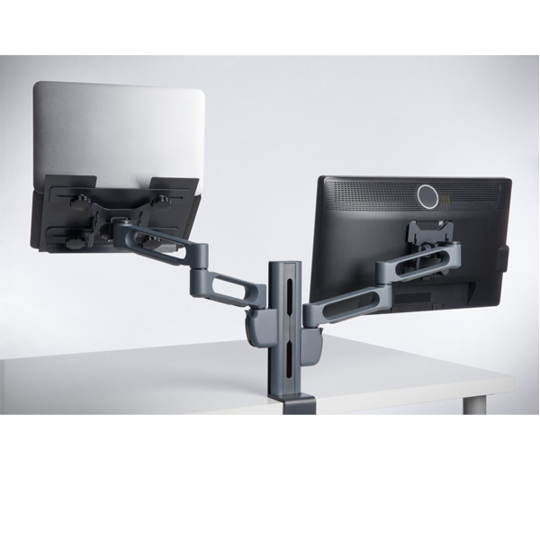 KENSINGTON - BRAZO PARA MONITOR DOBLE O NOTEBOOK C/SMARTFIT (26498-k60900)