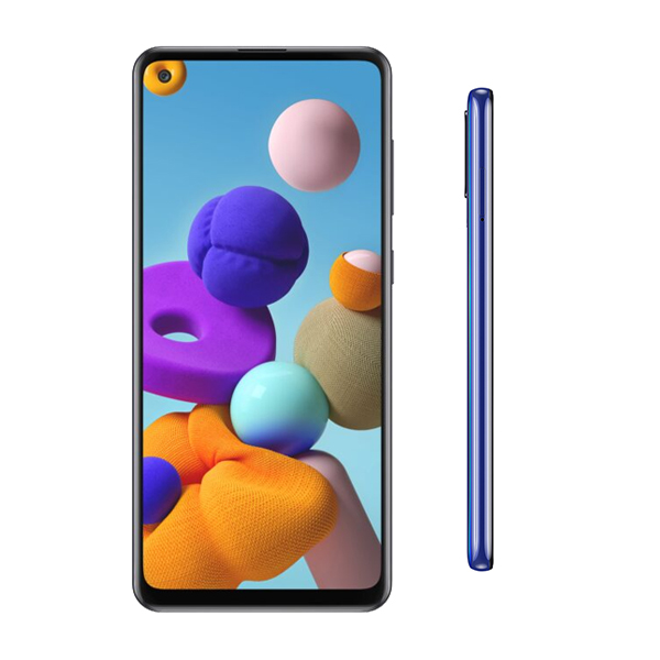 SAMSUNG - SAMSUNG GALAXY A21S 128GB BLUE (SM-A217MZBGCHO)