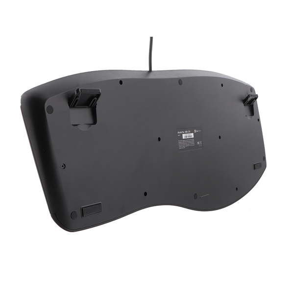KLIP XTREME - TECLADO ERGONOMICO USB CON RUEDA DE DESPLAZAMIENTO (KBK-250)