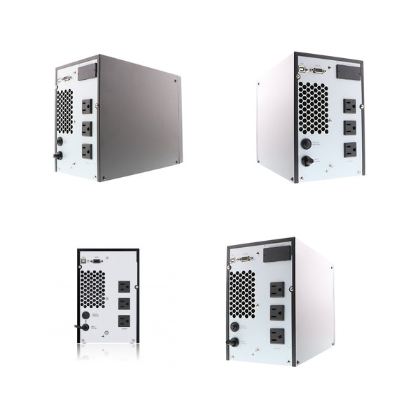 FORZA - UPS ONLINE 1KVA / 800W DOBLE CONV 220V 5 SALIDAS TOWER (FDC-1002T-C)